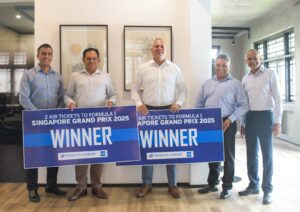 Nations Trust Bank American Express Cardmembers receive complimentary front row seats at Formula 1 in Singapore