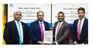 EDB and SLIM sign MOU for Sri Lanka Expo 2026