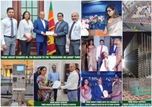 Prime Group Makes a Landmark Contribution of LKR 200 Million to the Rebuilding Sri Lanka Fund