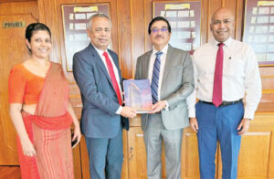 People’s Bank presents 2025 Annual Report to CBSL Governor