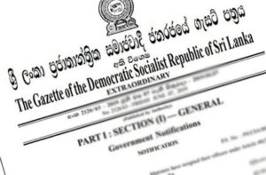 Gazette notification to prevent illegal outflow of foreign exchange