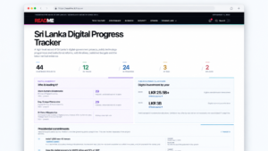 ReadMe launches Sri Lanka Digital Progress Tracker