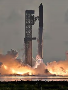 SpaceX launches Starship on first orbital flight